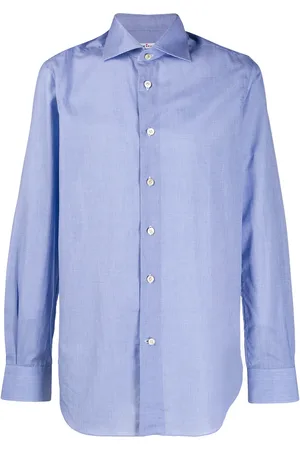 Kiton Mikro-ternet skjorte