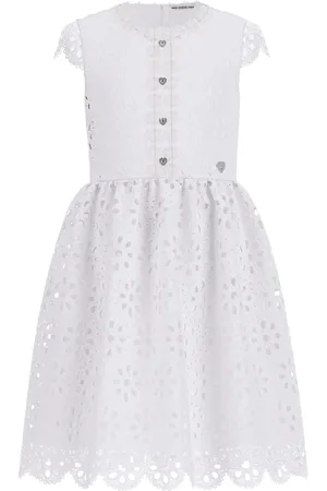 Guess Kjole med blonde-paneler