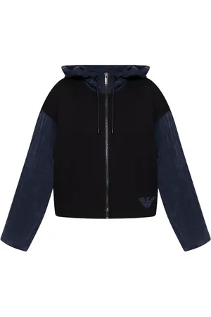 Emporio Armani Jakke med hætte og logo