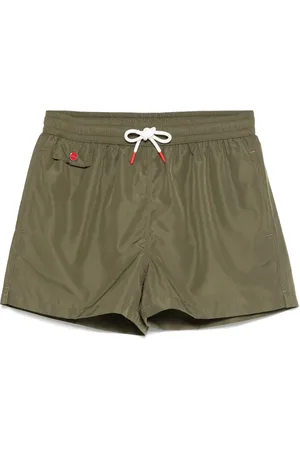 Kiton Badeshorts med broderet logo