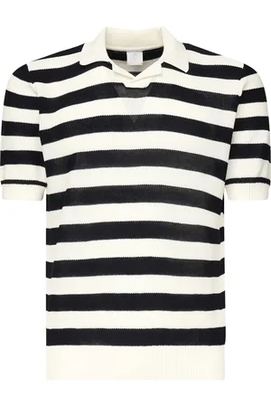 ELEVENTY Stribet polo