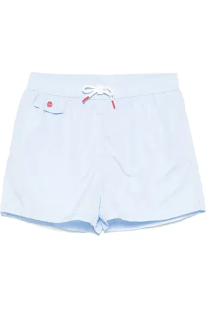 Kiton Badeshorts med broderet logo