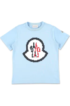 Moncler T-shirt med Pixel Logo-tryk
