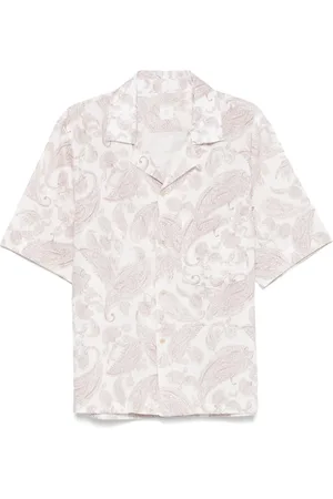 ELEVENTY Skjorte med paisley-tryk