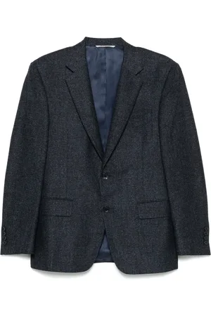 CANALI Blazer med mélange-effekt