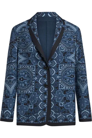 Etro Vendbar blazer med tryk