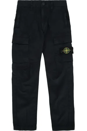 Stone Island Cargo-bukser med kompasmærke