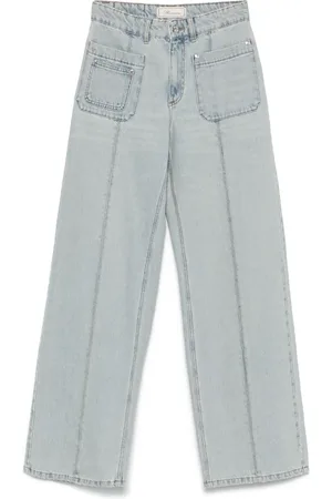 BLUMARINE Jeans med broderet logo