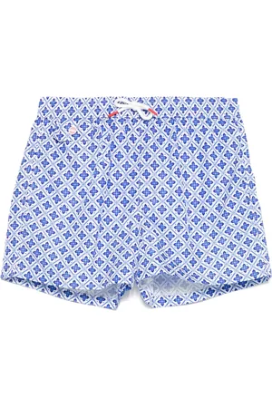 Kiton Badeshorts med blomstertryk