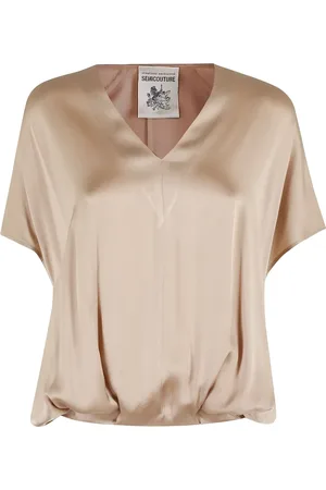 SEMICOUTURE Kortærmet bluse