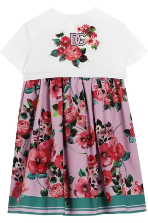 Dolce & Gabbana Kjole med blomstertryk