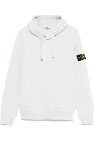 Stone Island Hættetrøje med kompasmærke og logo