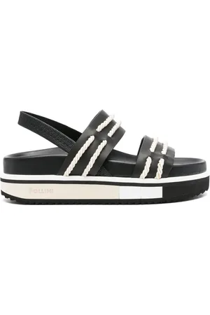Pollini Sandaler med rebdetalje