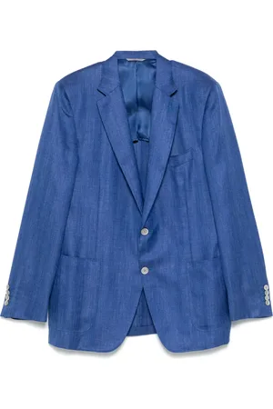 CANALI Blazer med mélange-effekt