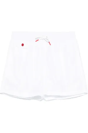 Kiton Badeshorts med broderet logo