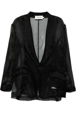 Tessitura Body Couture Blazer i silke