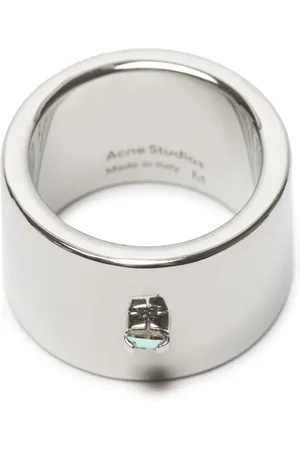 Acne Studios Ring med krystaludsmykning