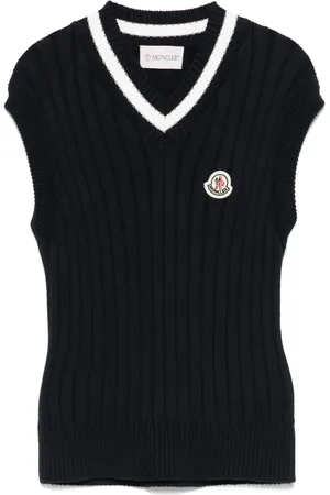 Moncler Ribstrikket vest