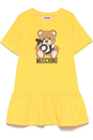Moschino Leo kjole med bamsetryk