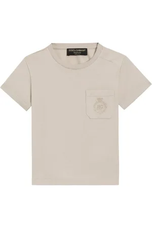 Dolce & Gabbana T-shirt med logobroderi
