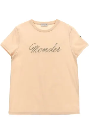 Moncler T-shirt med broderet logo
