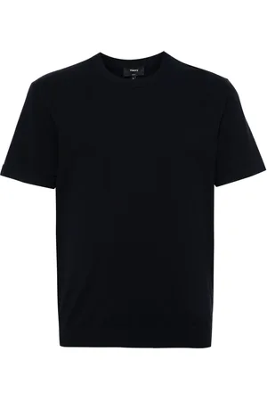 THEORY T-shirt i jersey med rund hals