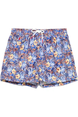 Kiton Badeshorts med blomstertryk