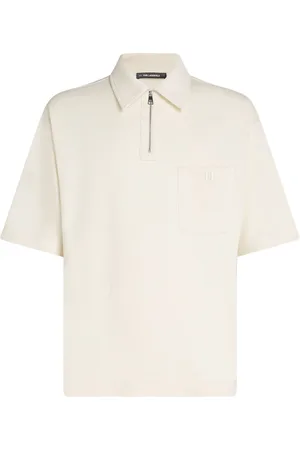 Karl Lagerfeld Polo med broderet logo