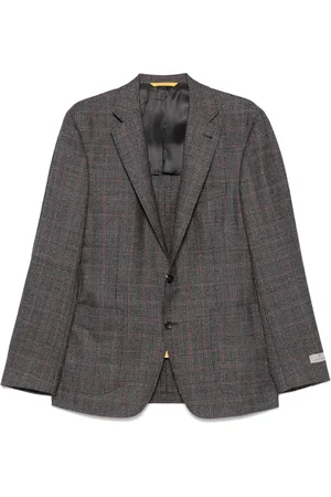 CANALI Blazer med ternet mønster