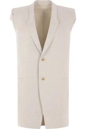 Rick Owens Vest i bomuld