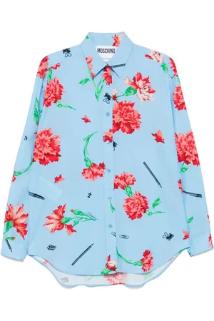 Moschino Blomstret skjorte