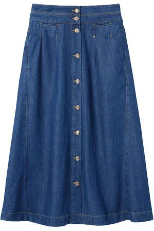 Claudie Pierlot Lang denimnederdel