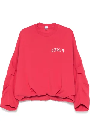 Pinko Sweatshirt med logotryk