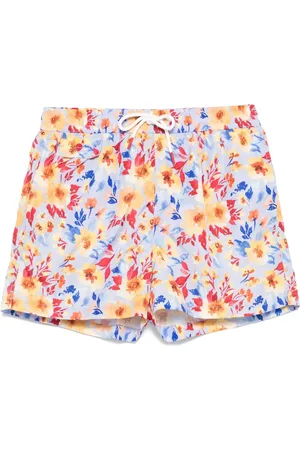 Kiton Badeshorts med blomstertryk