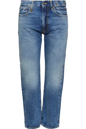 R13 Cropped jeans med lige ben