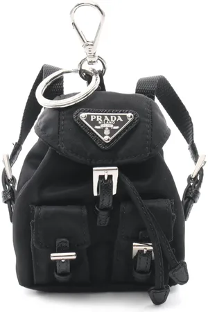 Prada Rygsæk med trekantet logo i emalje fra 2020