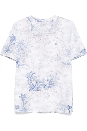 Etro T-shirt med jungletryk