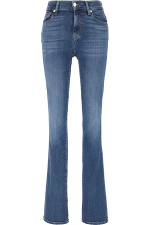 7 for all Mankind Bootcut-jeans med mellemhøj talje
