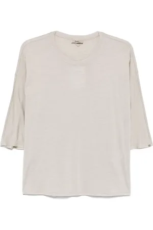 HERNO T-shirt med rund hals