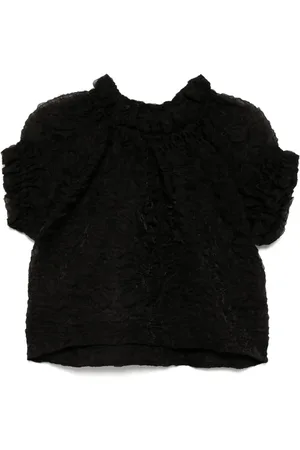 Simone Rocha Flæsetop med tulipandesign