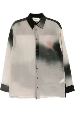 Tessitura Body Couture Skjorte med grafisk tryk