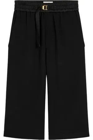 Ami Shorts i crepe med elastik i taljen
