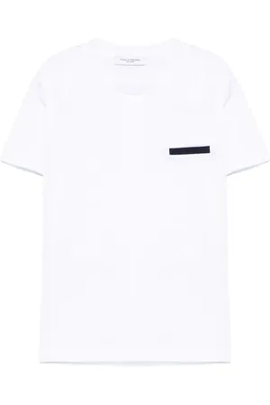 Paolo Pecora T-shirt med falsk lommedetalje