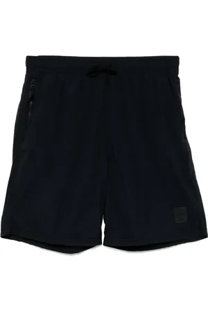Stone Island Badeshorts med logomærke