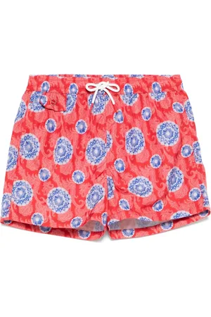 Kiton Badeshorts med paisleytryk