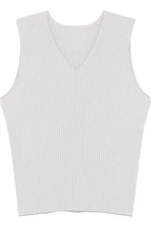 Issey Miyake Plisseret top