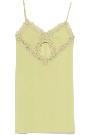 BLUMARINE Mellemlang kjole med blondedetalje