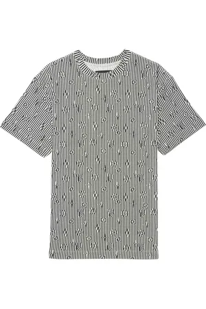 Purple Brand Stribet skjorte med monogramtryk