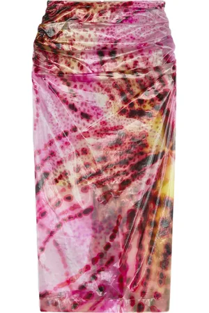 DRIES VAN NOTEN Nederdel med tryk
