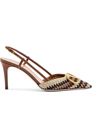 VALENTINO GARAVANI 80 mm VLogo slingback-pumps